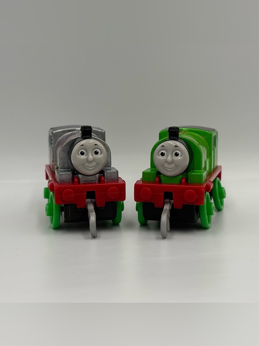 RARE Thomas & Friends Flames Graffiti Percy & Original Diecast Train Toy Lot
